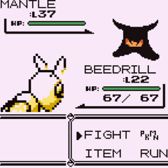 BURNING EYES in the Sort of Style of Gen 1 Pokémon Battle Music
