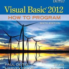 download EBOOK 💗 Visual Basic 2012 How to Program by  Paul Deitel,Harvey Deitel,Abbe