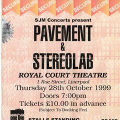 Live @ Sound City Liverpool 28th Oct 1999