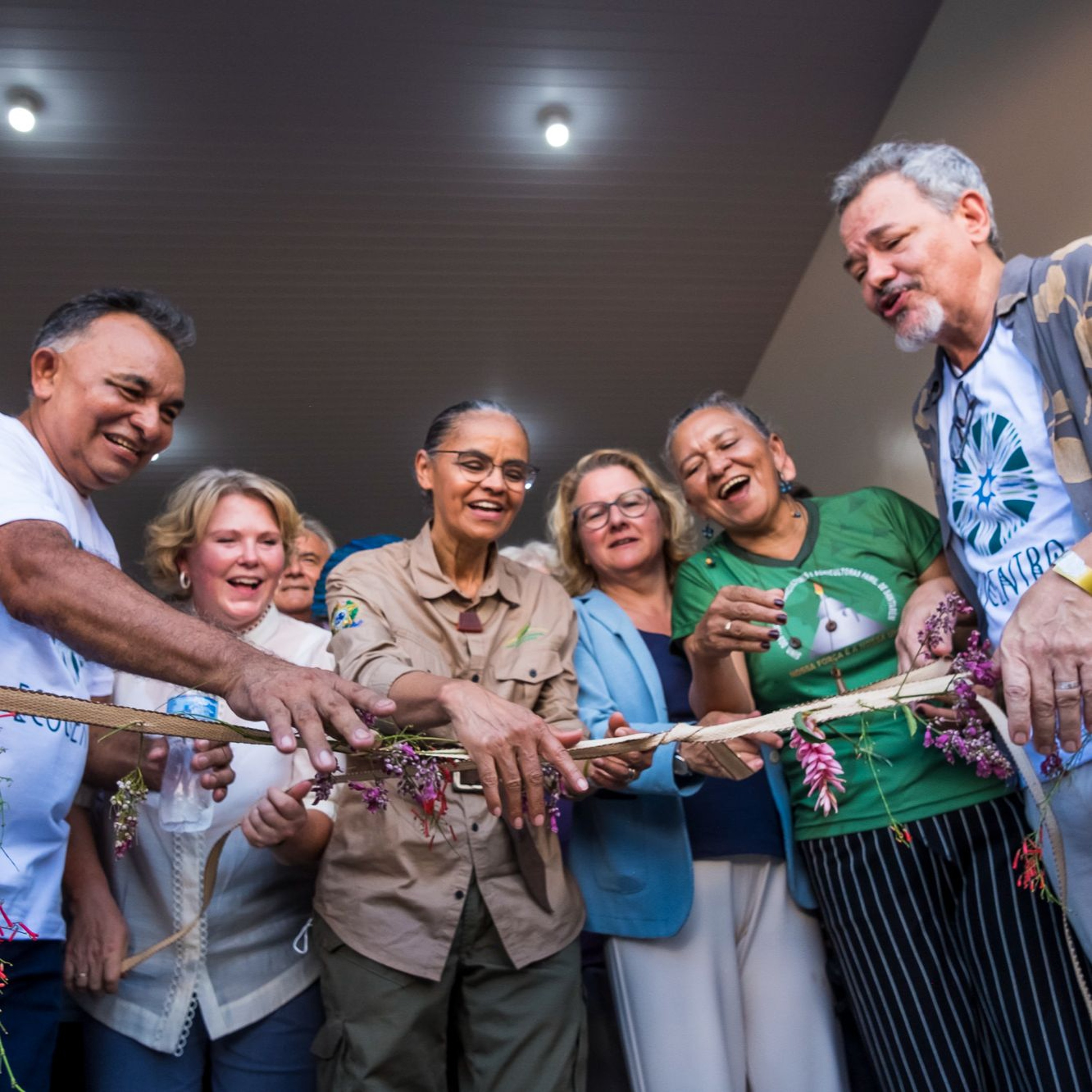 Rádio Guarany transmite inauguração do Ecocentro de Sociobioeconomia