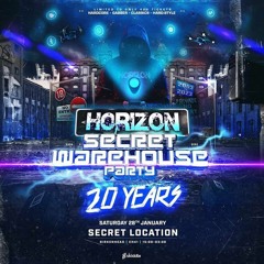 DJ MACCA @ HORIZON (secret warehouse party) 20 Years