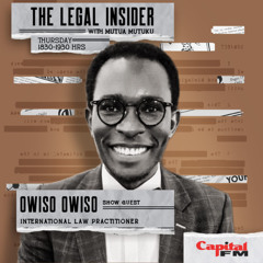 International Law Practitioner, Owiso Owiso | The Legal Insider SN04E07
