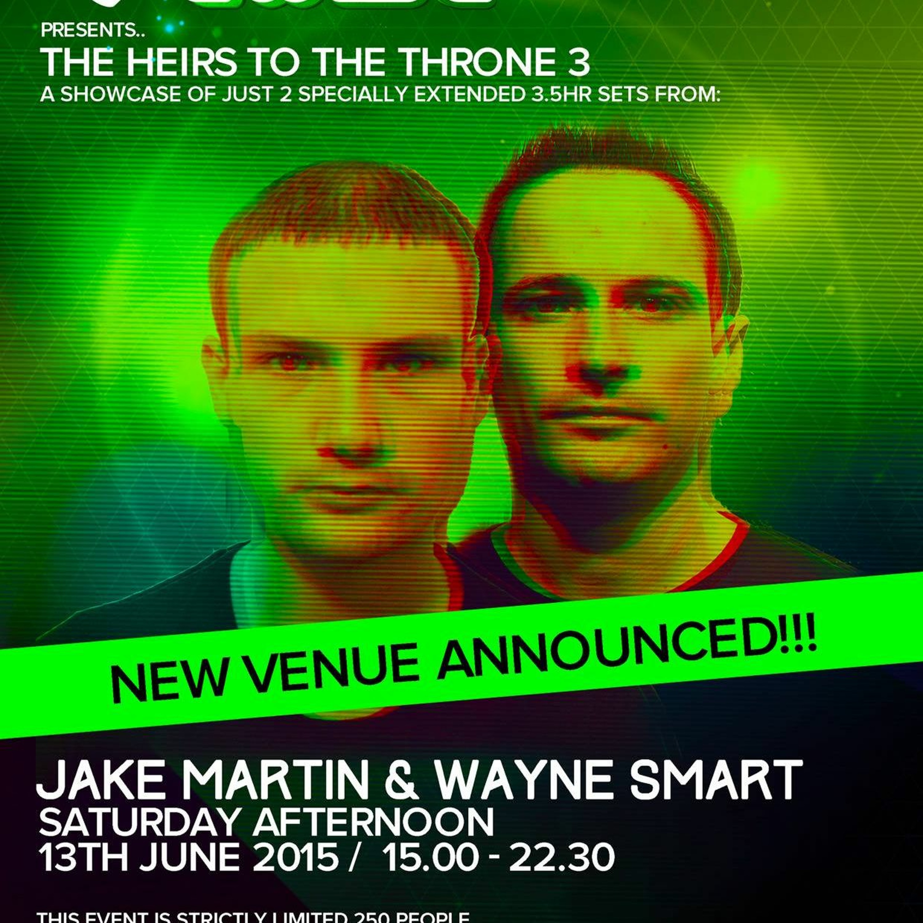 Wayne Smart B2B Jake Martin - Twist Heirs To The Throne - Last Hour & Plus One More episode artwork