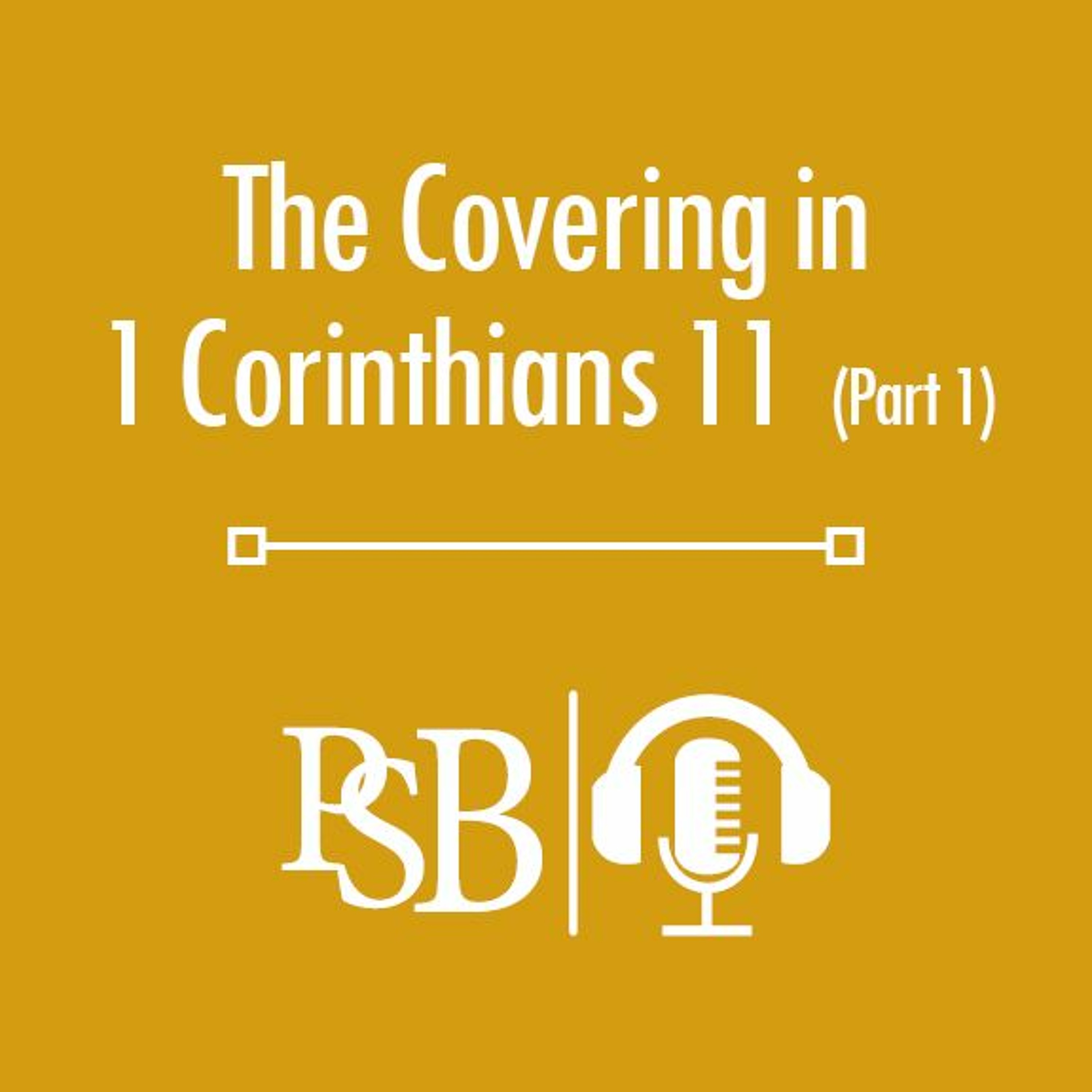 174 | The Covering In 1 Corinthians 11: part 1 of 2 (with Stuart Crouch) episode artwork
