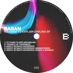 Premiere : Baban - Deeply Intimate Experience (BUTA010)