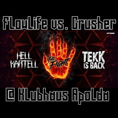 Flowlife vs. Crusher live @ The Fight - Hell Kartell vs. Tekk Is Back [Klubhaus Apolda Open Air]