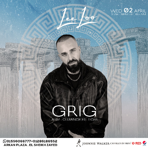 GRIG Live @  LeeLoo, Cairo (02.04.2025)