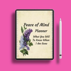 What You Will Need To Know When I Am Gone: Prompted Journal / Peace of Mind Planner / End of Li