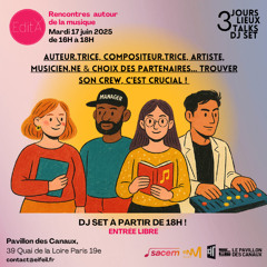 EditA - Auteur.trice, compositeur.trice, artiste, musicien.ne... Trouver son crew, c’est crucial !