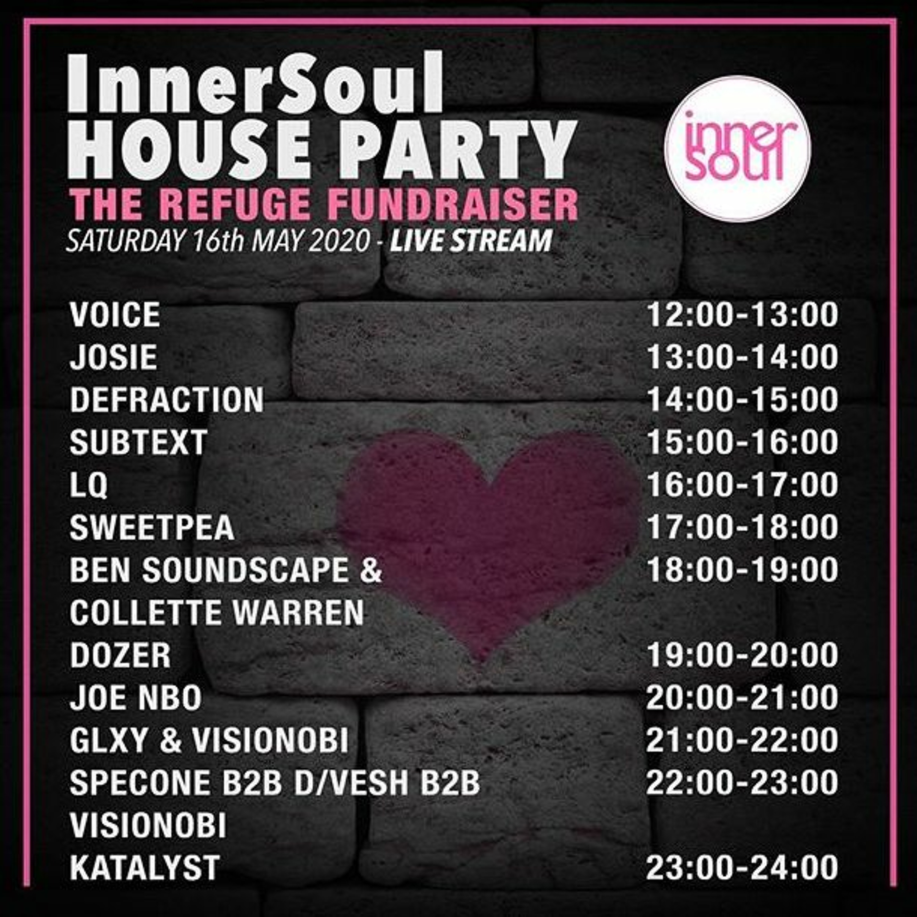 InnerSoul Houseparty - VoicemC - 16 5 2020