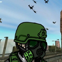 We've Got Hostiles by Joel Nielsen but you get trapped in a firefight in Black Mesa