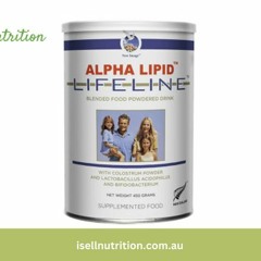 What Is The Benefit Of Drinking Alpha Lipid Lifeline