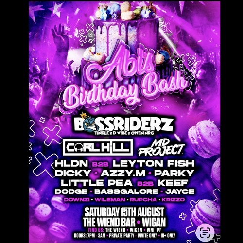 Stream Abis Birthday Bash Promo Mix by DJ HLDN | Listen online for