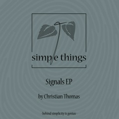 Premiere : Christian Thomas - Signals (STRD045)