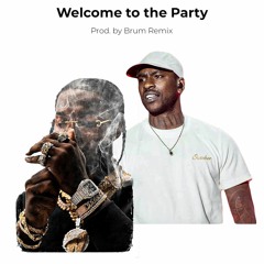Welcome To The Party - Pop Smoke Ft. Skepta (Remix) Prod. By Brum