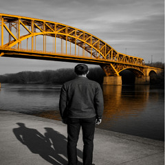 the river