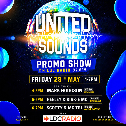 Warm up for the weekend with Dan James (UNITED SOUNDS PROMO SHOW)
