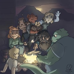 Reflective Campfire