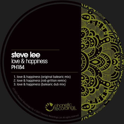 Steve Lee - Love & Happiness (The After Hours Dub Mix) PREVIEW