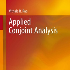 (DOWNLOAD) Applied Conjoint Analysis