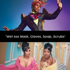 Wet Ass Mask, Gloves, Soap, Scrubs