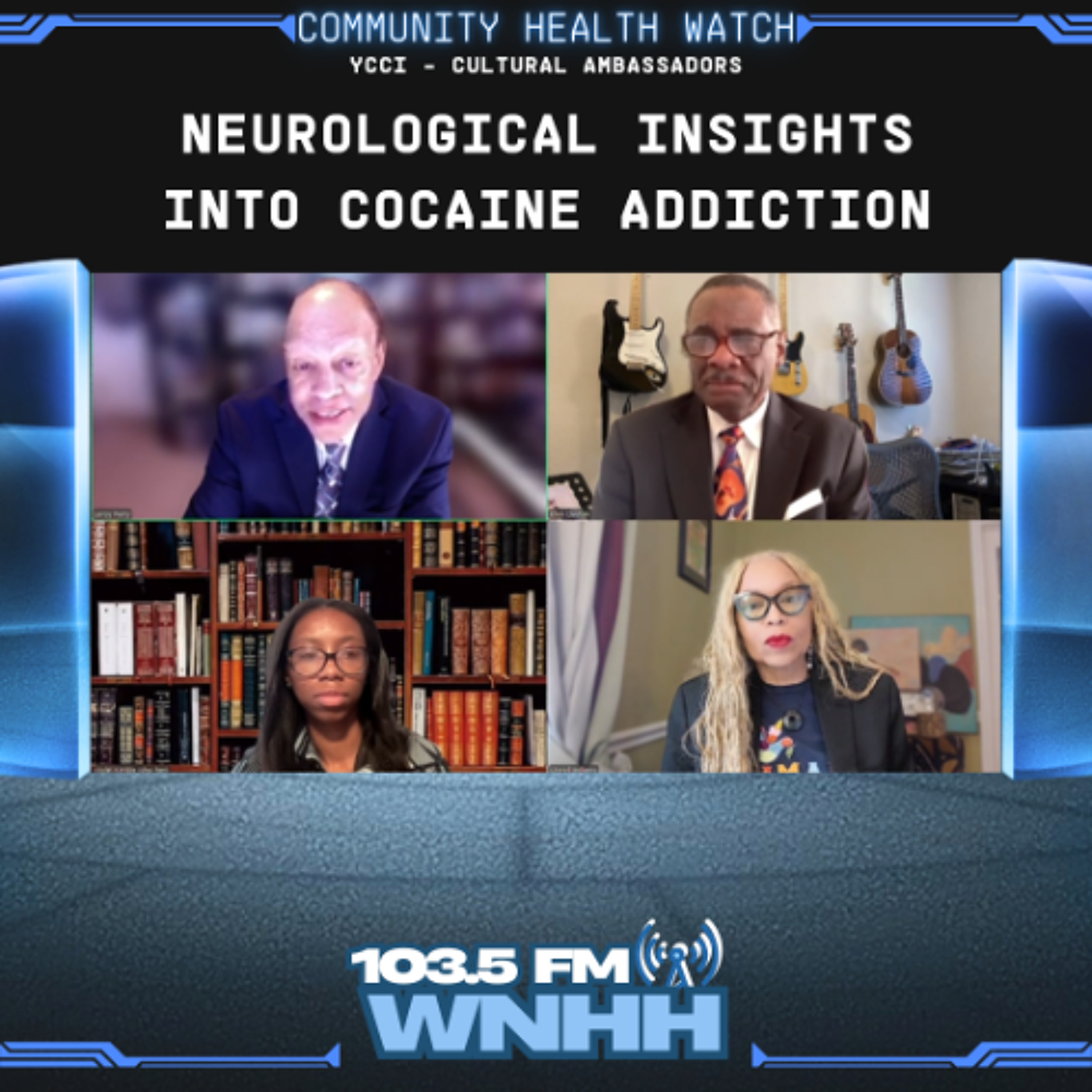 YCCI Cultural Ambassador Community Health Watch: Neurological Insights into Cocaine Addiction episode artwork