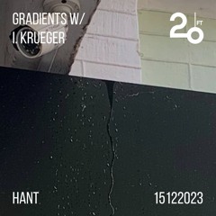 Gradients 01 w/ I. Krueger - 15/12/2023