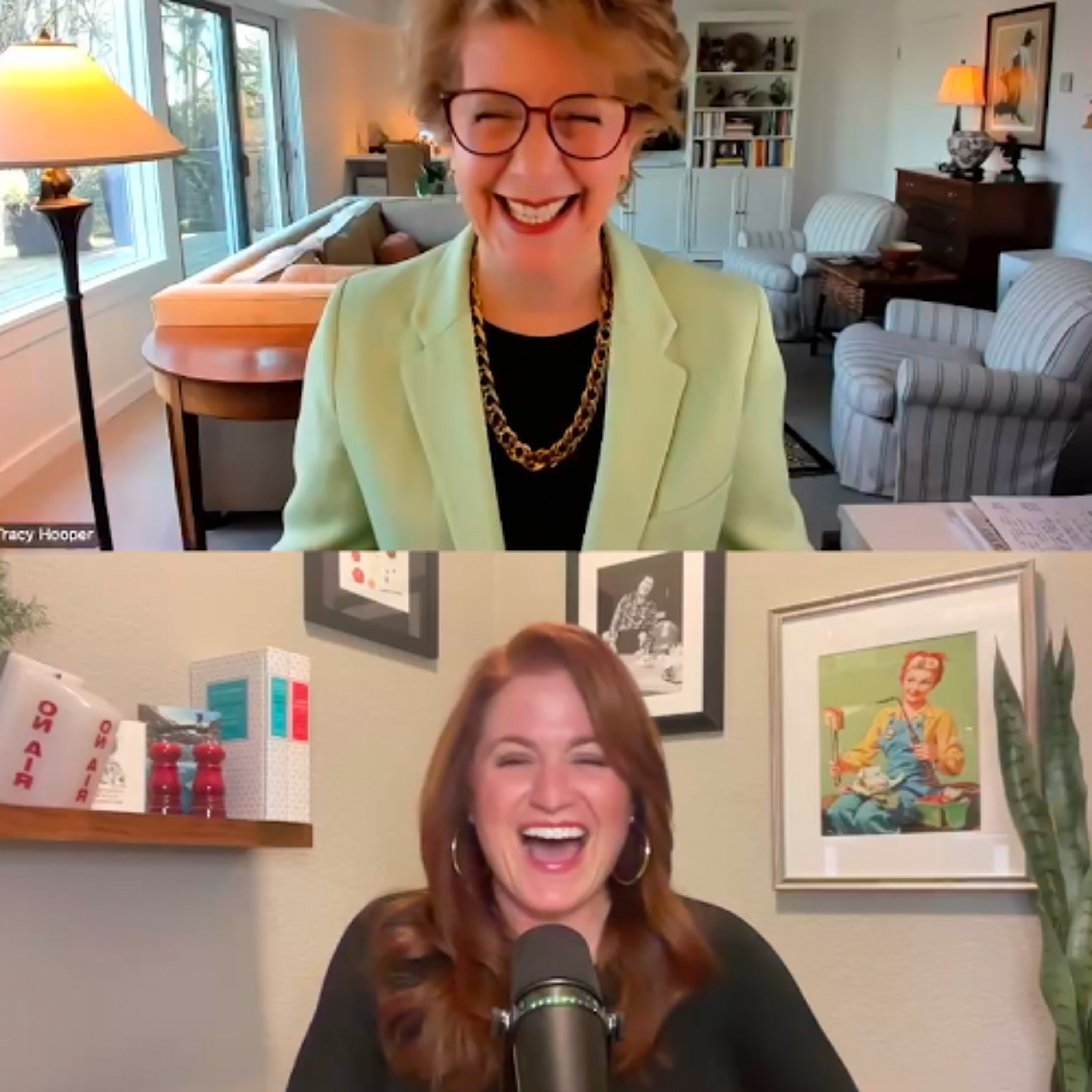 Tracy Hooper on the dinner table, "The Confidence Project," and words to ditch (from your vocab)