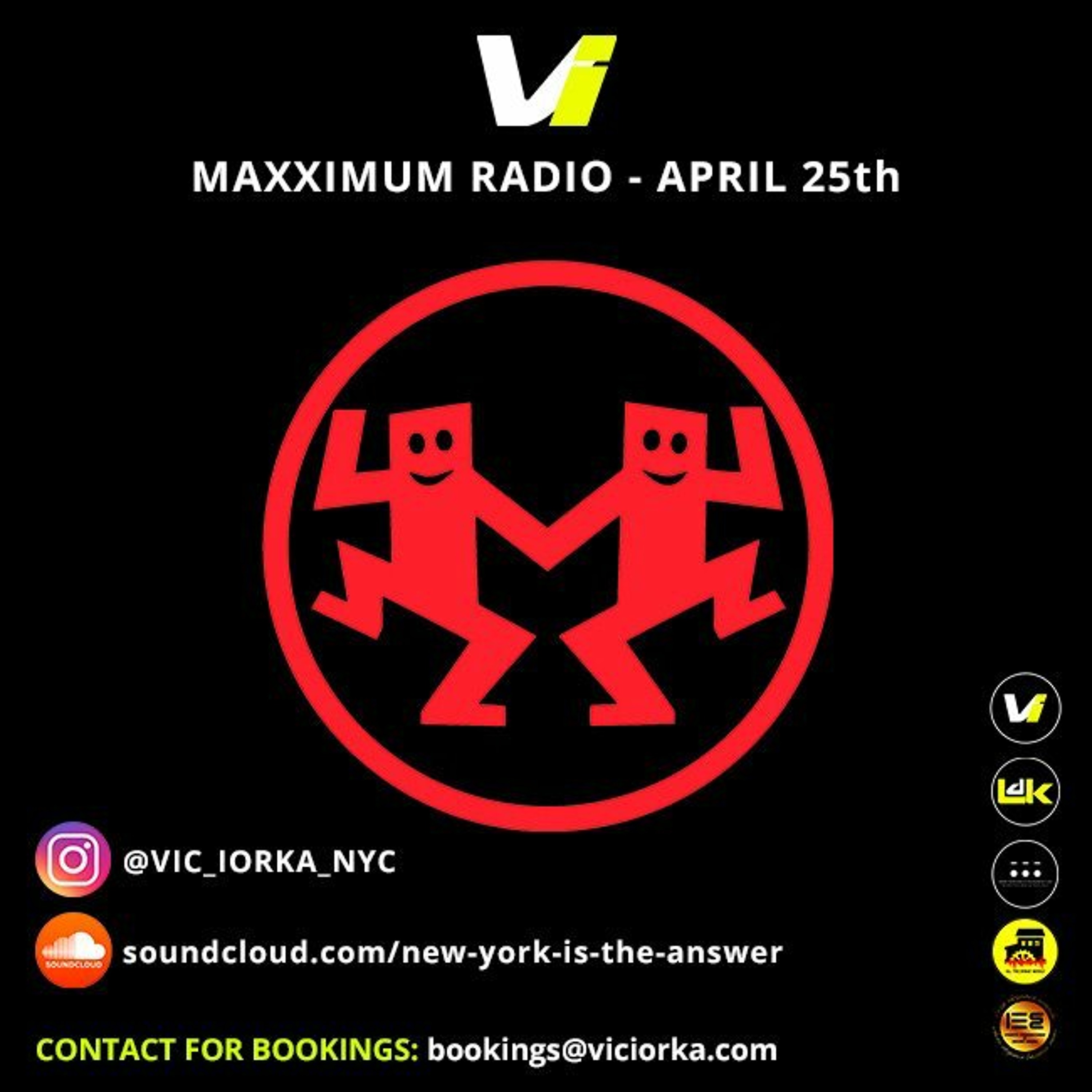 VIC IORKA @ RADIO FG April 25th 2024 episode artwork