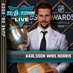 Sharks' Karlsson wins the Norris, 2023 NHL Awards Recap -  6/26/2023 - Teal Town USA Live