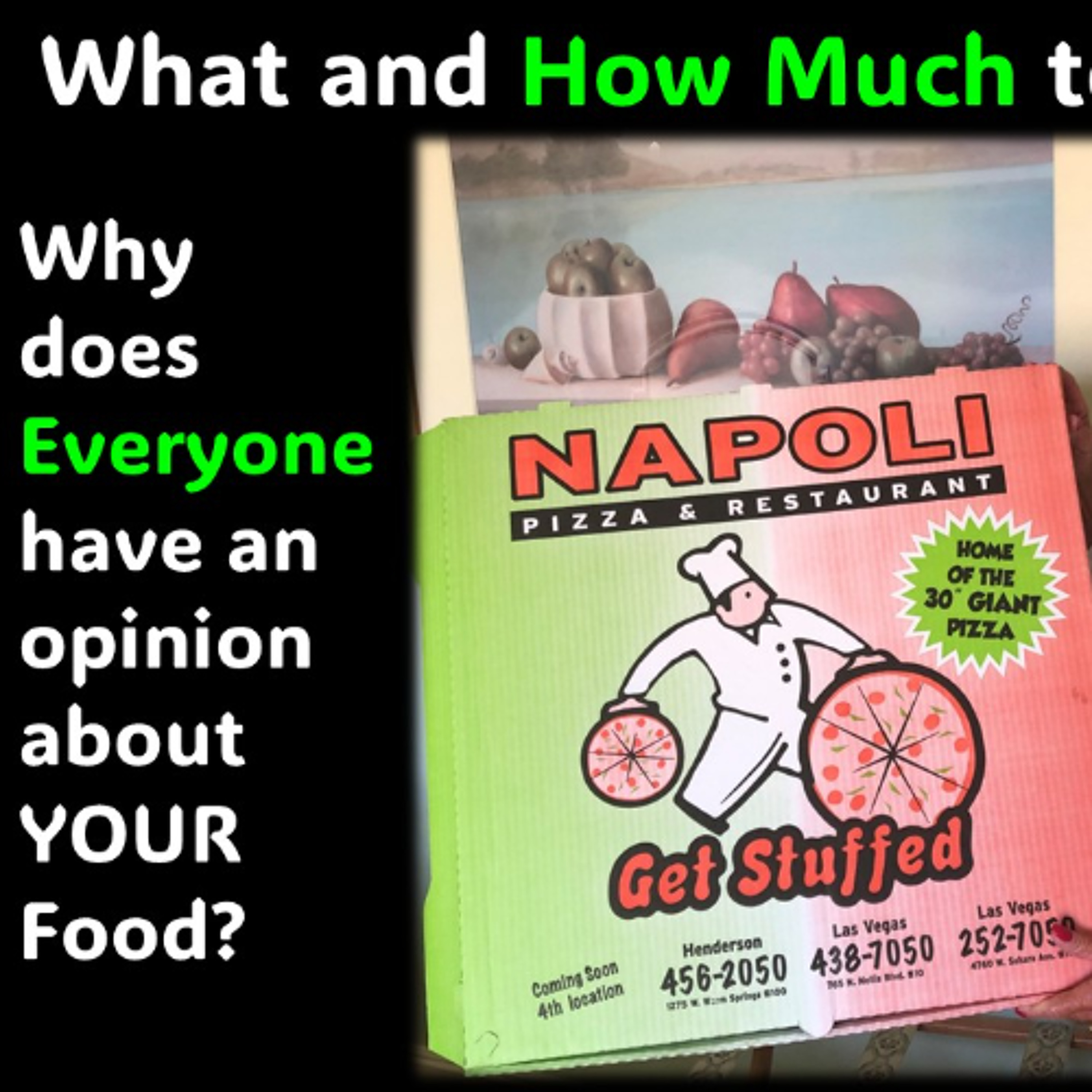 Food…WHAT and How Much should we eat