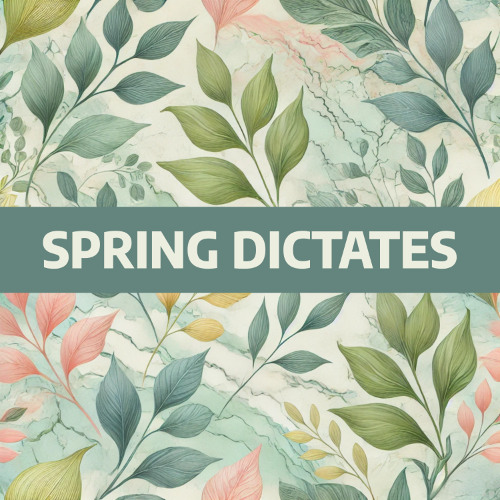 Spring dictates (with Barry)