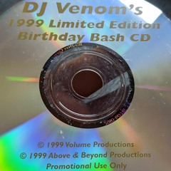 DJ Venom's 1999 Limited Edition Birthday Bash CD