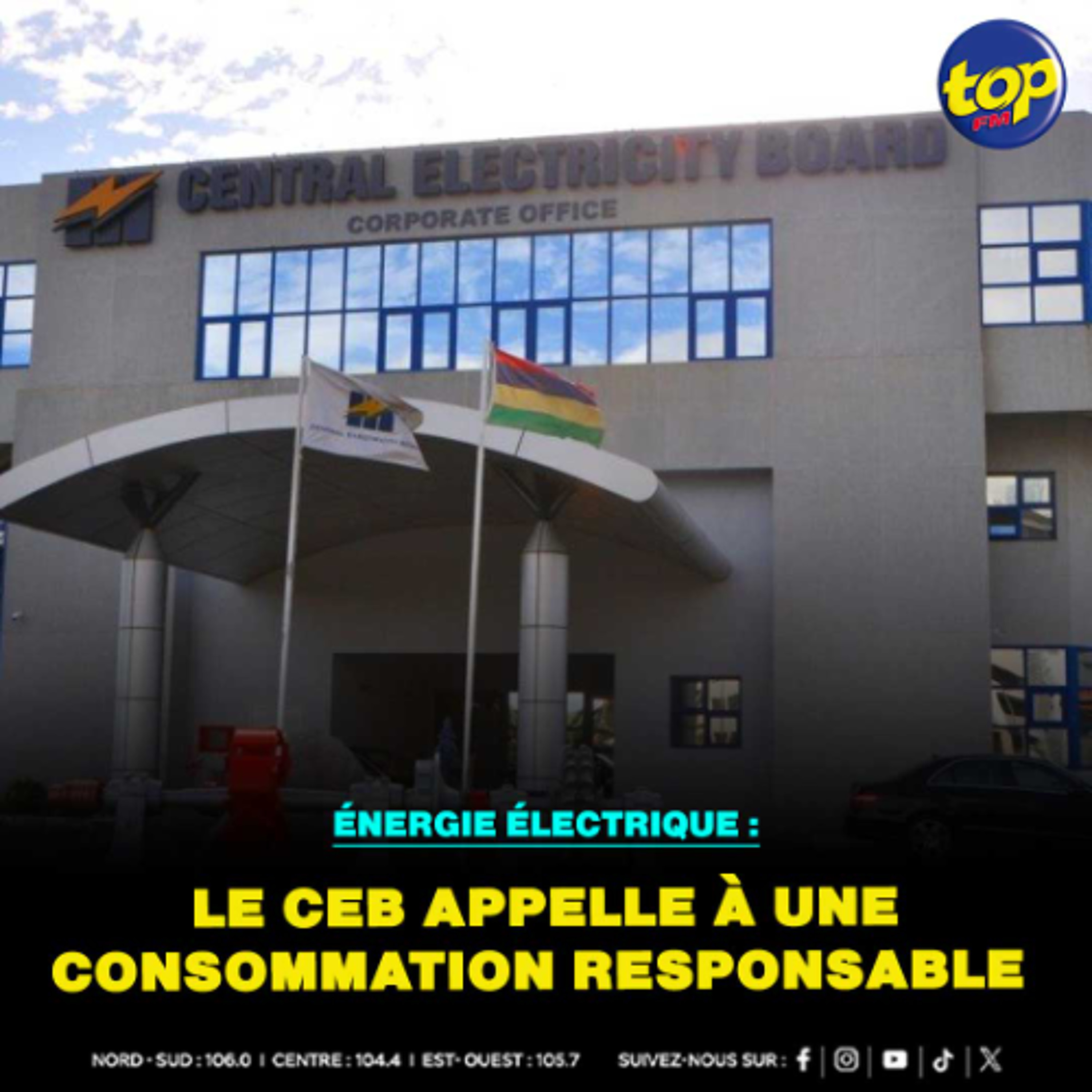 Énergie électrique : le CEB appelle à une consommation responsable
