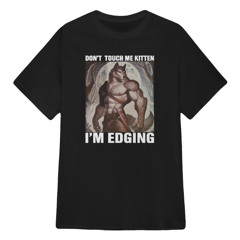 Don't Touch Me Kitten I'm Edging Shirt