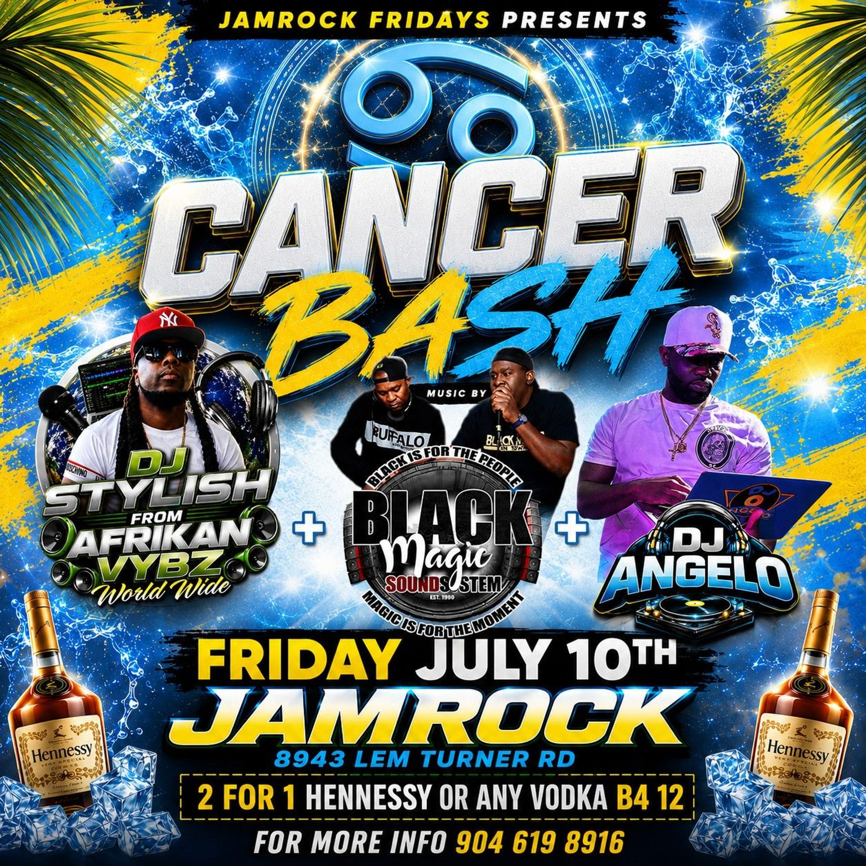 CANCER BASH MUSIC BY BLACK MAGIC DJ STYLISH DJ ANGELO episode artwork