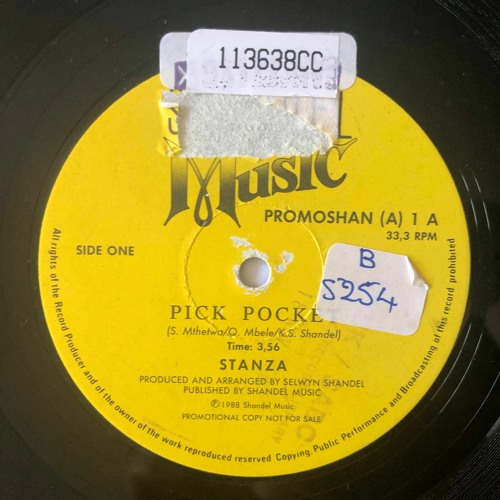 Stanza - Pick Pocket [South Africa, 1988]