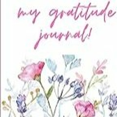 Read B.O.O.K (Award Finalists) My Gratitude journal