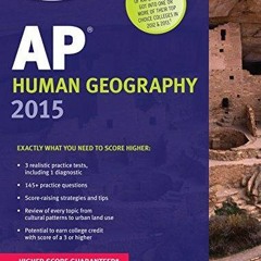PDF/READ Kaplan AP Human Geography 2015 (Kaplan Test Prep)