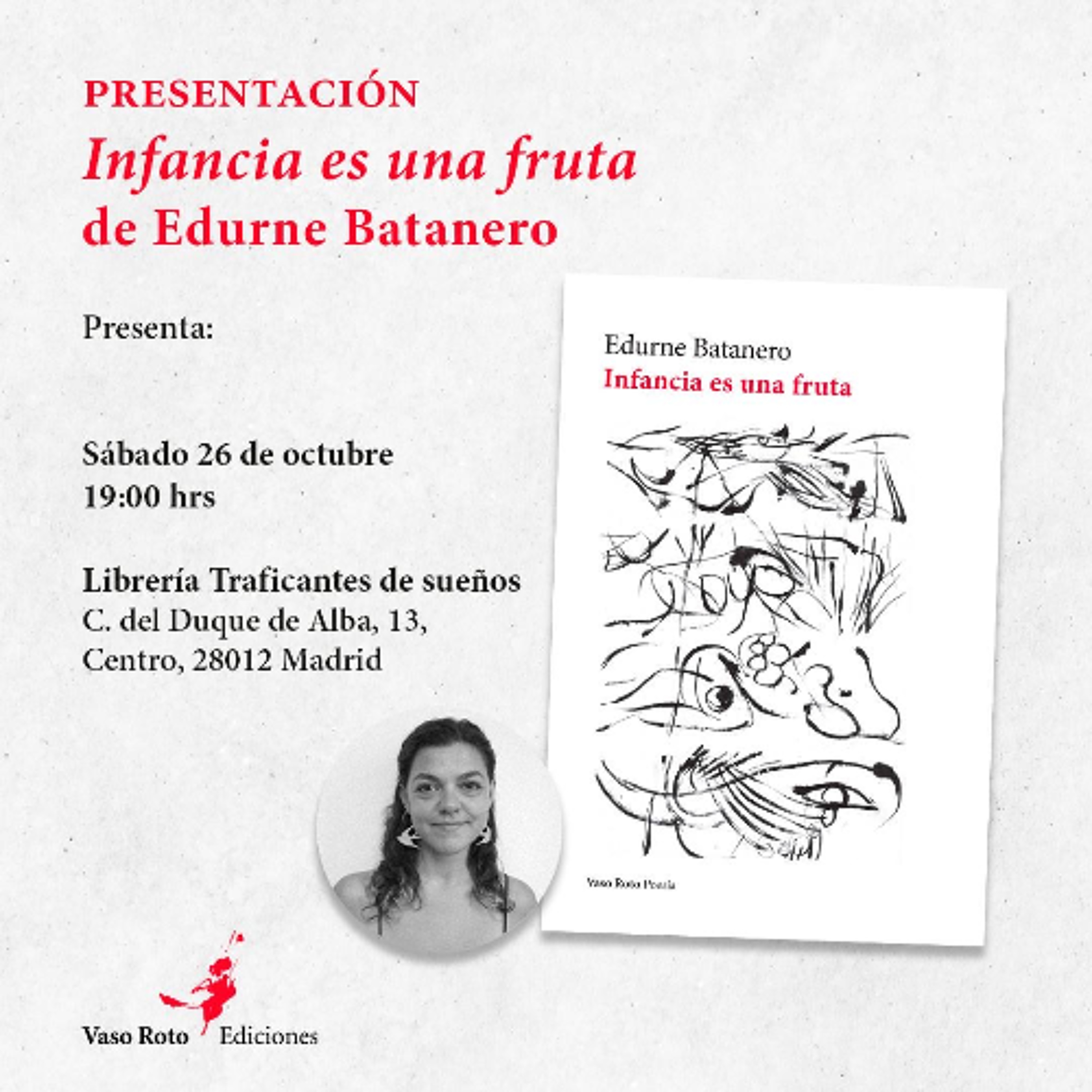 Presentación del poemario "Infancia es una fruta" episode artwork