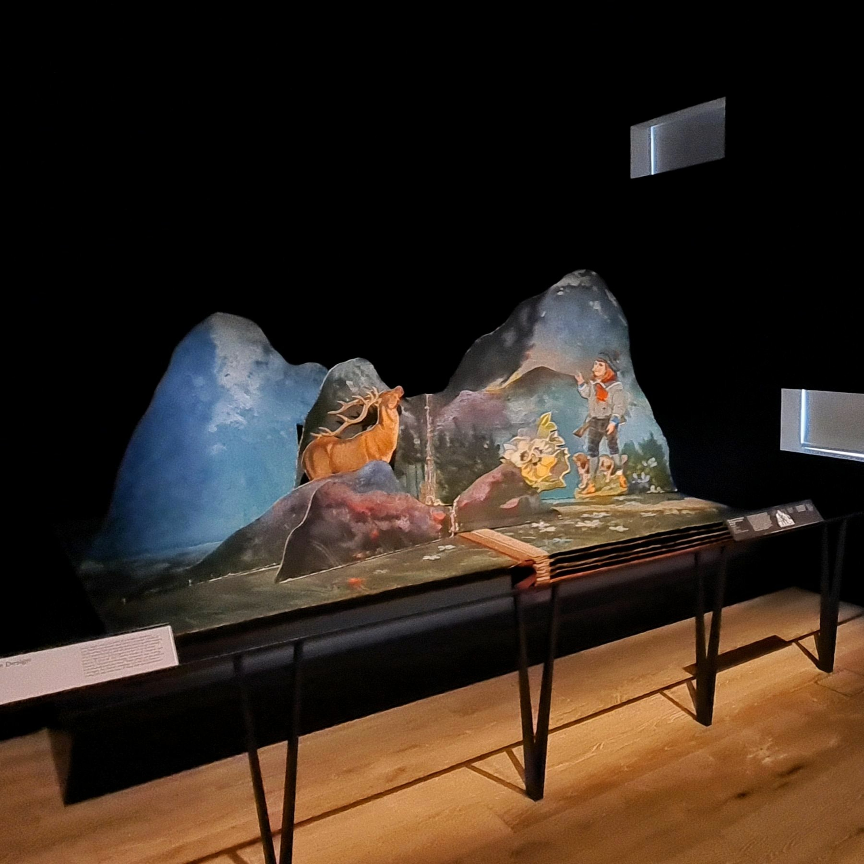 Pop-up stage set: written and read by Yan Yang Laird