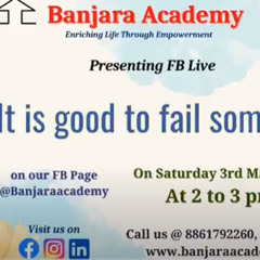 Special Program - It is good to fail sometimes  by Dr Ali Khwaja TEDx Speaker