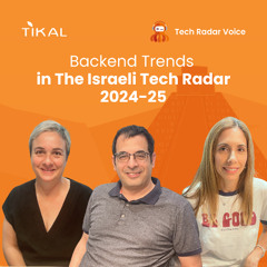 Backend trends in the Israeli Tech Radar