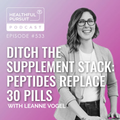Ditch the Supplement Stack: Peptides Replace 30 Pills