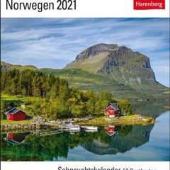 Norwegen Sehnsuchtskalender 2021 - Postkartenkalender mit Wochenkalendarium - 53 perforierte Postk