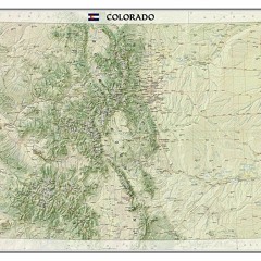 READ [PDF]  National Geographic Colorado Wall Map (40.5 x 30.25 in) (National Ge
