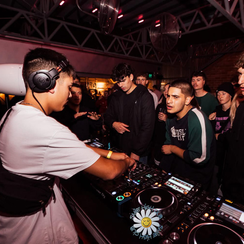 Smile High Club 2nd Birthday - Hortz Rooftop Stage Set