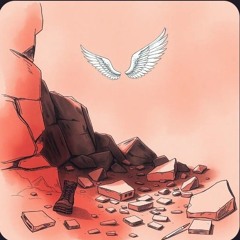 Combat boots and angel wings