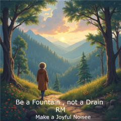 Be a Fountain not a Drain RM