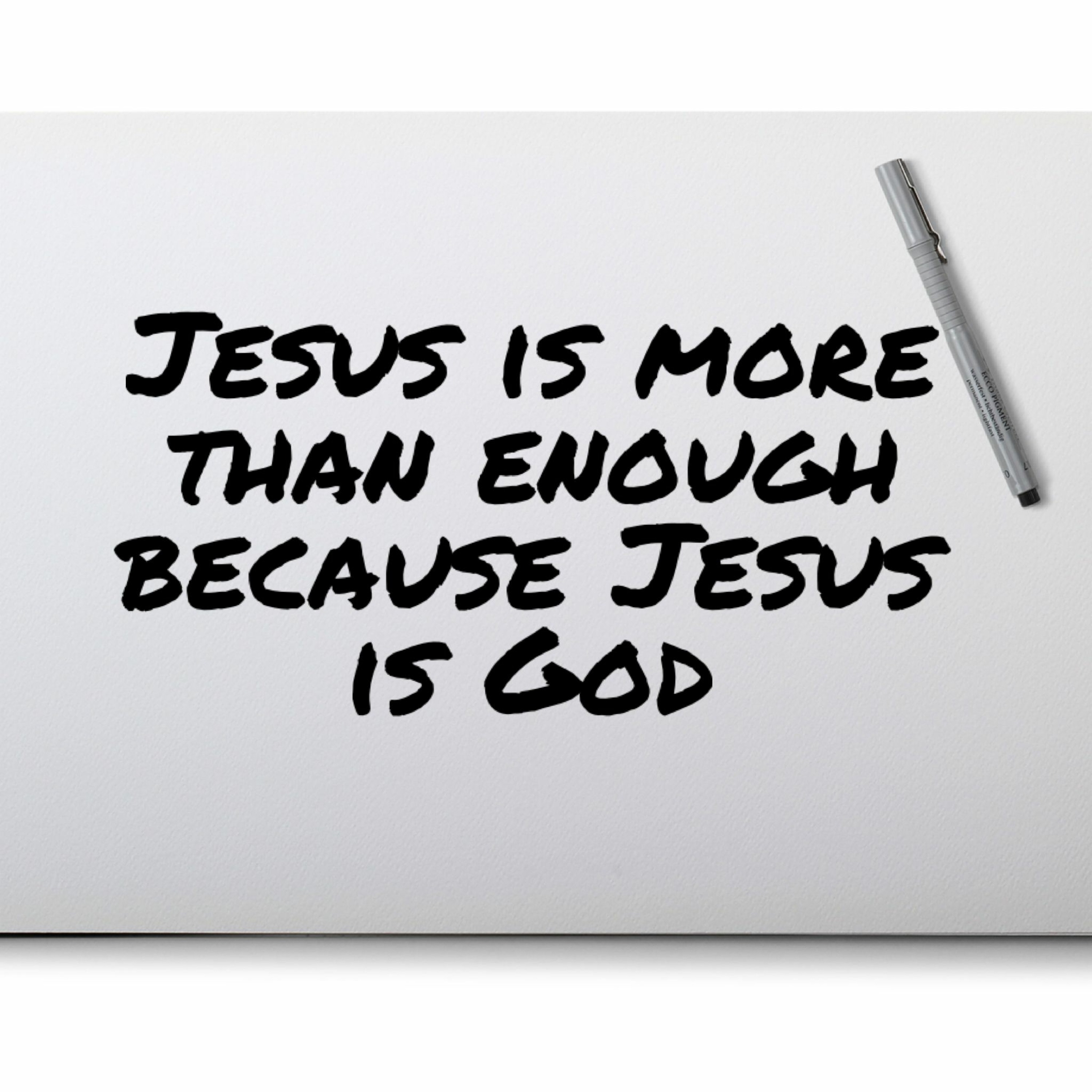 9/10/23 - Jesus Is More Then Enough Because Jesus Is God episode artwork